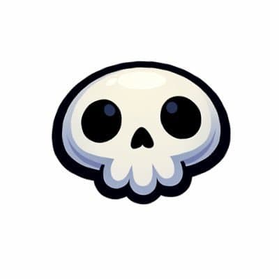 Blinkies Skull Logo